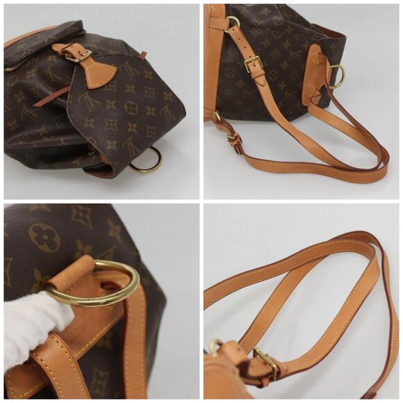 LOUIS VUITTON Monogram Montsouris MM Backpack M51136 LV Auth BA5166 - Picture 15 of 16